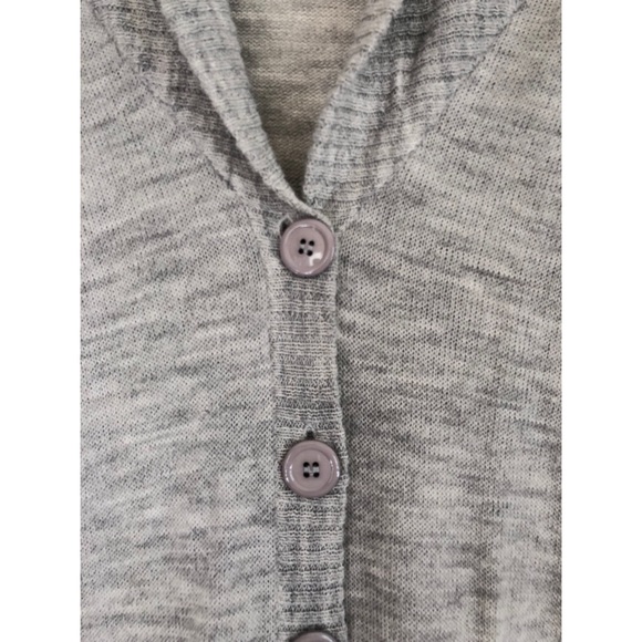 J. CREW Super-Fine Alpaca & Wool Gray Cardigan NEW - Picture 8 of 8